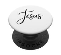 Jesus Christ the Savior Hope & Light PopSockets Adhesive PopGrip