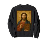 Jesus Christ the Teacher Icon - Orthodox Catholic Sweatshirt