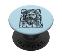 Jesus Christ Vintage Art Christian Faith Gift PopSockets Adhesive PopGrip