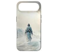 Jesus Christ Walks on Water - Christian Faith Graphic Design Case for iPhone Air