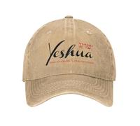 Jesus Christ Yeshua King of Kings Lord of Lords Baseball Caps Distressed Washed Caps Hat Casual Outdoor Running Golf Headwear