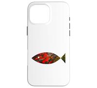 Jesus ChristFish Ichthys Christian Faith Symbol Case for iPhone 16 Pro Max