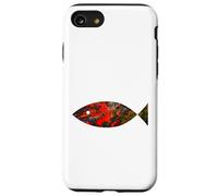 Jesus ChristFish Ichthys Christian Faith Symbol Case for iPhone SE (2020) / 7/8