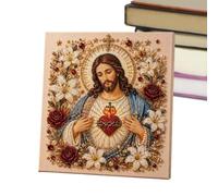 Jesus Christian DIY Pearl Art Kit Home Wall Decor