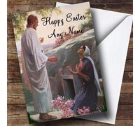 Jesus Christian Personalised Easter Card | Easter Card | Happy Easter Card