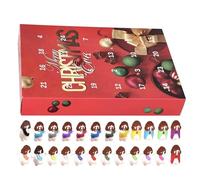 Jesus , Christmas 2024, Collectable Figures, Festive , Countdown to Christmas 2024 Calendar for Adults and Children, 24 Funny Jesus Toys