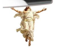 Jesus Christmas Decoration Ornament, Religious Two Dimensional Acrylic Decoration, Religious Faith Jesus Decoration, for Friends, Family, Women, Men, Father and Dad