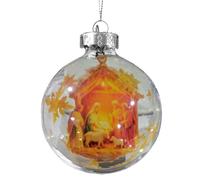 Jesus Christmas Ornaments - Festive Decoration, Iconic Belief Symbols Display Pendant, Devotional Celebration Memories Accent | Seasonal Atmosphere Maker significa