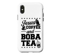 Jesus Coffee And Boba Tea Case for iPhone X/XS