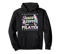 Jesus Coffee and Pilates Pullover Hoodie