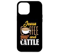 Jesus Coffee Cattle Local Farmers Livestock Show Farming Case for iPhone 12 Pro Max