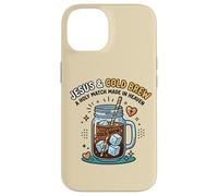 Jesus Cold Brew Christian Coffee Faith Heaven Humor Case for iPhone 14
