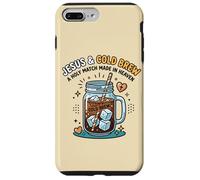 Jesus Cold Brew Christian Coffee Faith Heaven Humor Case for iPhone 7 Plus/8 Plus