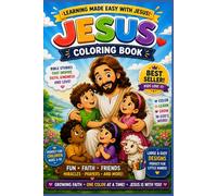 Jesus Coloring Book for Kids: Learn Bible Stories Through Fun Coloring Adventures!
