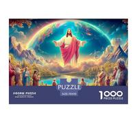 Jesus ComfortsOverwhelming 1000-Piece Jigsaw Puzzles for Adults A Crusade Through Impossible, Hard, And Difficult Challenging Puzzle Games - The Most Prestigious Gift for Adult And Teenage Conquerors