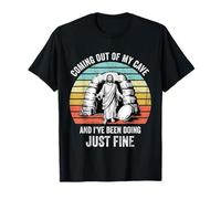 Jesus Coming Out Of My Cave And I've Been Doing Just Fine T-Shirt