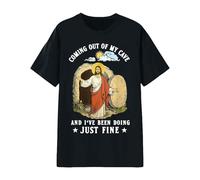 Jesus Coming Out of My Cave and Ive Been Doing Just Fine T-Shirt