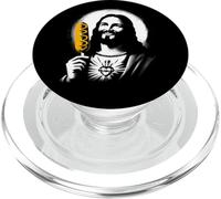 Jesus Corn Dog - Funny Christian Religious Corn Dog Lover PopSockets PopGrip for MagSafe