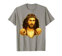 Jesus Cracking Mug Wall, Christian Jesus Christ T-Shirt