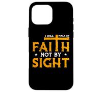 Jesus Cross Bible Faith Over Fear Put God First ART ON BACK Case for iPhone 16 Pro Max