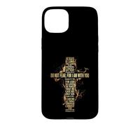 Jesus Cross Golden Bible Verses Christian Faith Scripture Case for iPhone 15 Plus