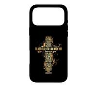 Jesus Cross Golden Bible Verses Christian Faith Scripture Case for iPhone 17 Pro Max