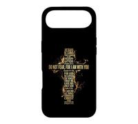 Jesus Cross Golden Bible Verses Christian Faith Scripture Case for iPhone Air