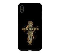 Jesus Cross Golden Bible Verses Christian Faith Scripture Case for iPhone XS Max