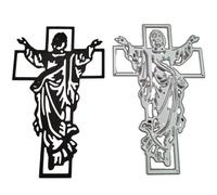 Jesus Cross Metal Cutting Dies Stencils for Diy Scrapbooking Decorative Album Embossing Handcraft Die Cutting Template