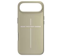 Jesus cross quote Christian faith Make the Right Choice Case for iPhone Air