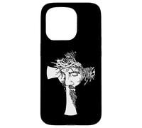 Jesus Cross Silhouette of Christ Messiah Crown Of Thorns Art Case for iPhone 15 Pro