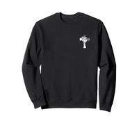 Jesus Cross Silhouette of Christ Messiah Crown Of Thorns Art Sweatshirt