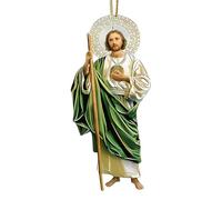 Jesus Decoration Acrylic, 2D Religious Holiday Ornament Christian Faith Wall Decor | Inspirational Spiritual Home Display Piece Jesus Acrylic Figurine for Friends Family