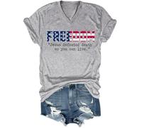 Jesus Defeated Death So You Can Live Shirt Freedom Tee Jesus Defeated Death So You Can Live T-Shirt V-Neck Gray