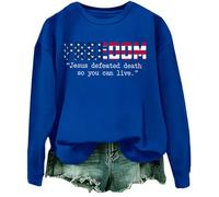Jesus Defeated Death So You Can Live Sweatshirt Freedom Shirt Jesus Defeated Death So You Can Live Shirt Royal Blue