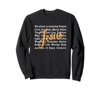 Jesus Definition - Worthy, Holy, Lamb of God Sweatshirt