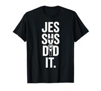 Jesus Did It Christian Inspirational God Faith T-Shirt