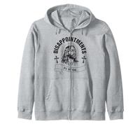 Jesus Disappointment All of You Funny Irreverent Humor Silly Zip Hoodie