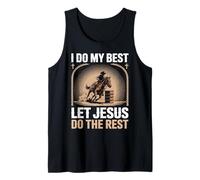 Jesus Do The Rest Barrel Racer Western Barrel Racing Tank Top