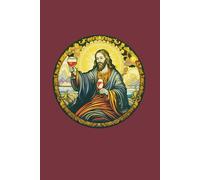Jesus Drinking Wine Journal: Funny Wine Lovers Notebook for Blessings and Miracles
