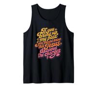 Jesus Dropped The Charges Christian Faith Forgiveness Grace Tank Top