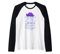 Jesus Dropped The Charges Grace Message Raglan Baseball Tee