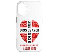 Jesús El Amor de Dios Cristo Buen Pastor Vida Eterna Case for iPhone 16