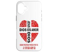 Jesús El Amor de Dios Cristo Buen Pastor Vida Eterna Case for iPhone 16 Plus