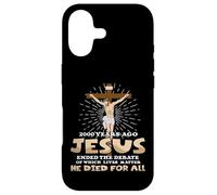 Jesus Ended the Debate Of Which Lives Matter Easter Sunday Case for iPhone 17