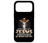 Jesus Ended the Debate Of Which Lives Matter Easter Sunday Case for iPhone 17 Pro Max