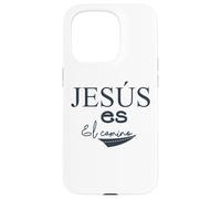 Jesús es el camino, Bible Verse Christian Religious Jesus Case for iPhone 15 Pro