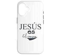 Jesús es el camino, Bible Verse Christian Religious Jesus Case for iPhone 16