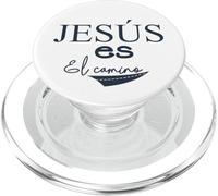 Jesús es el camino, Bible Verse Christian Religious Jesus PopSockets PopGrip for MagSafe