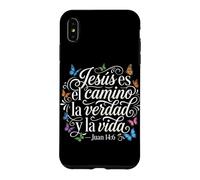 Jesus Es El Camino La Verdad Y La Vida Christian Butterfly Case for iPhone XS Max